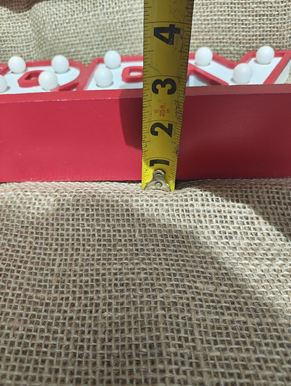 Merry LED Marquee Sign - Red - Picture 6 of 9